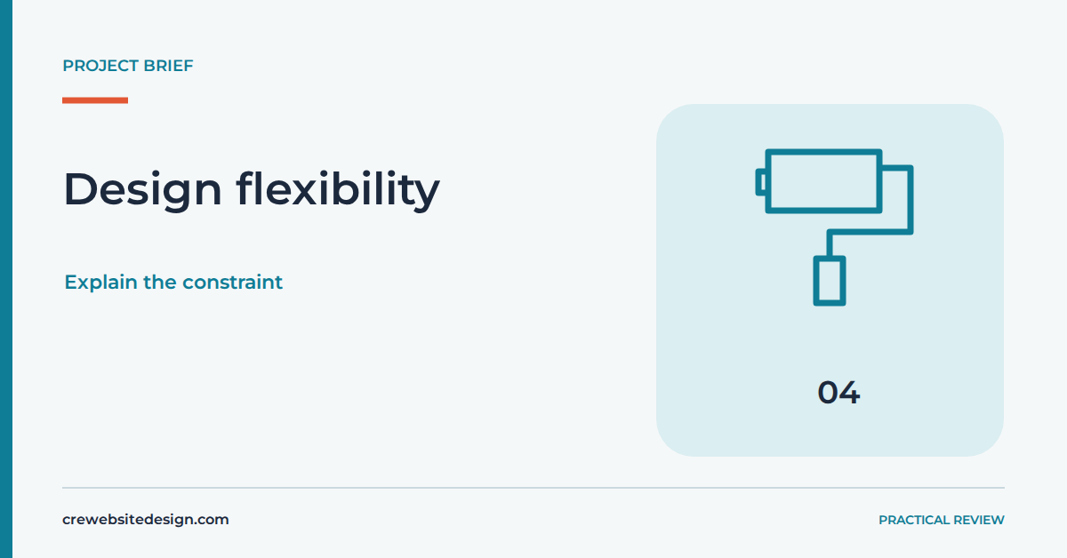 Design flexibility Design flexibility illustrated for How to match your project brief to the right design package